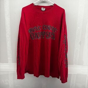 Vintage 90s Early 2000s West Coast Choppers Long Sleeve Choppers For Life 2XL